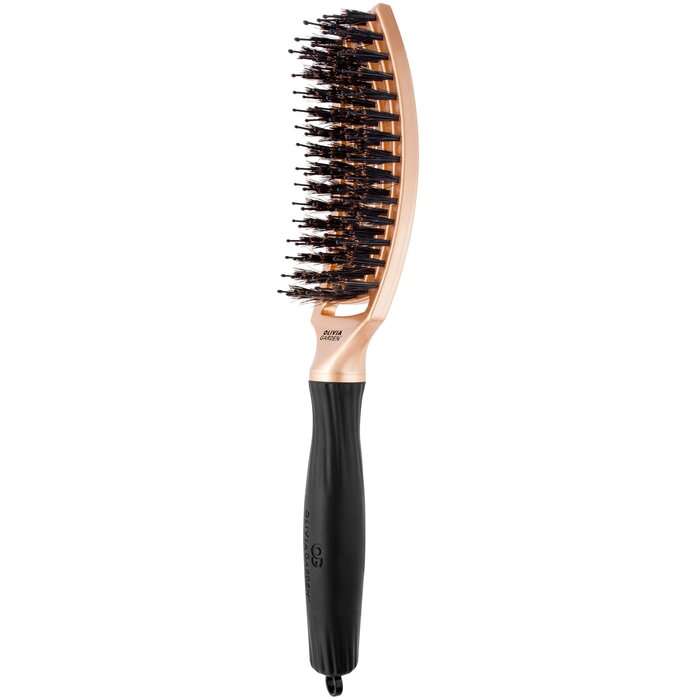 Fingerbrush Combo Medium Trinity Gold, 6-reihig,